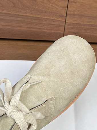 メンズシューズ 牛革 シック エクリュ ホワイト アンクル ショートブーツ