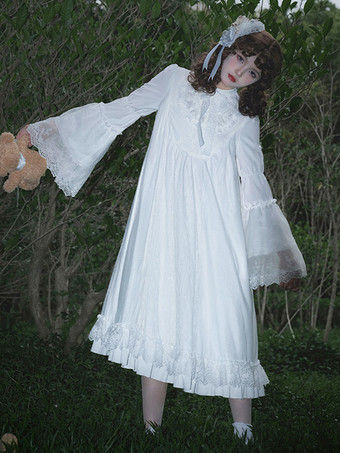 スイートロリータドレス ポリエステル 長袖 スイートロリータドレス