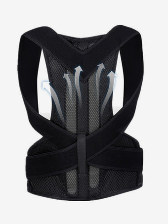 Faja lumbar para hombre corrector de postura enderezador de espalda mejora la postura soporte de espalda ajustable