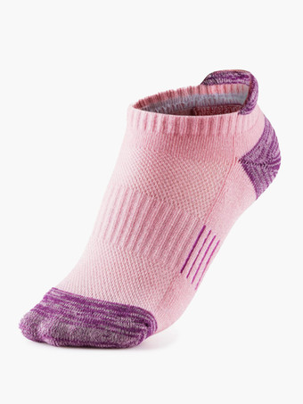 パープル レディース ローカット ソックス S