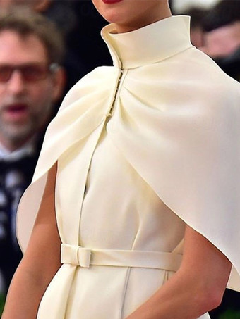 アイボリーウェディング ラップ アイボリー ハーフスリーブ ポートレートネック キャップスリーブ トップス ストレッチ クレープ ブライダル カバーアップ