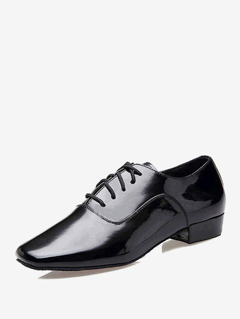 ブラック ジャズダンスシューズ ブラック ラウンドトゥ ダンスシューズ