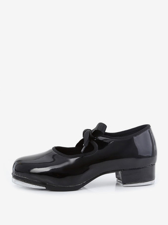 ブラック ジャズダンスシューズ ブラック ラウンドトゥ ダンスシューズ