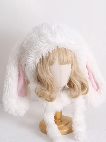 スイートロリータ帽子アクセサリーポリエステルホワイトロリータアクセサリー