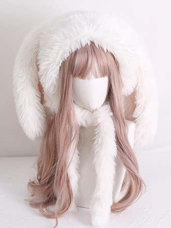 スイートロリータ帽子アクセサリーポリエステルホワイトロリータアクセサリー