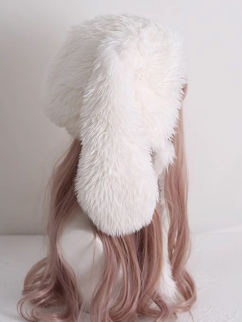 スイートロリータ帽子アクセサリーポリエステルホワイトロリータアクセサリー