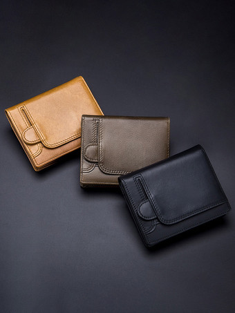 クラシックなメンズレザー財布 男性へのギフト