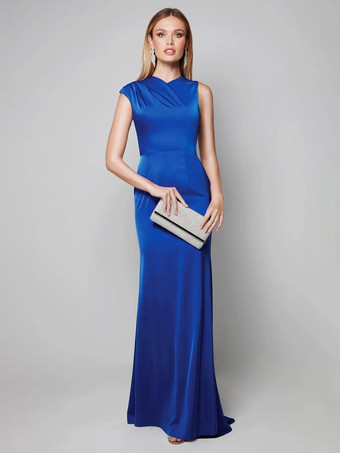 花嫁の母親のためのパーティードレス Vネック 半袖 ボールガウン 結婚式用ゲストドレス