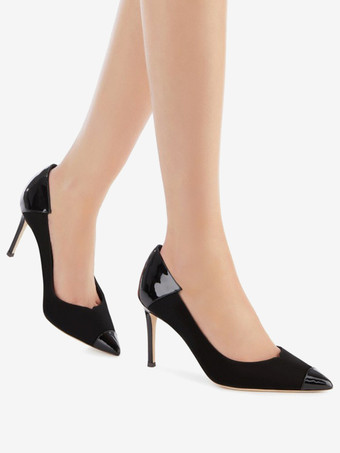 Women's High Heels Black Stiletto Heel Pumps