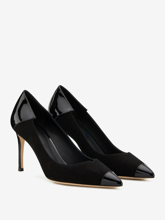 Women's High Heels Black Stiletto Heel Pumps