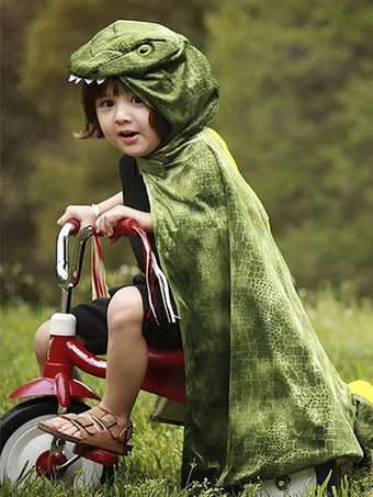 グリーン 恐竜ケープ ティラノサウルス 子供用コスチューム