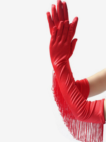 ラテンダンスドレス ブラック フリンジ アクセサリー セクシー グローブ ダンス コスチューム