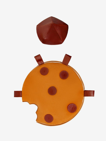 子供用ハロウィンコスチューム コーヒーブラウン ハロウィン ウエストコート ジャンプスーツ