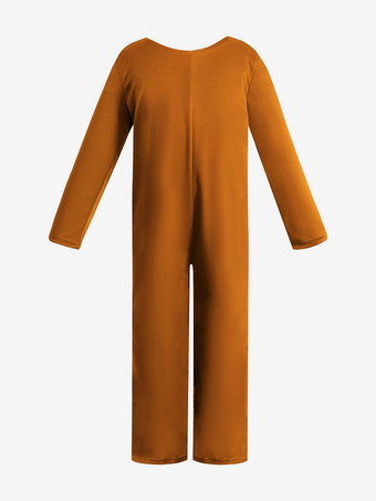 子供用ハロウィンコスチューム コーヒーブラウン ハロウィン ウエストコート ジャンプスーツ