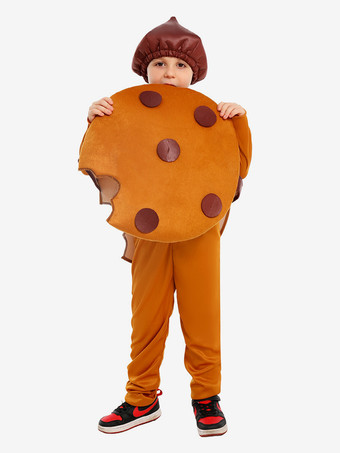 子供用ハロウィンコスチューム コーヒーブラウン ハロウィン ウエストコート ジャンプスーツ