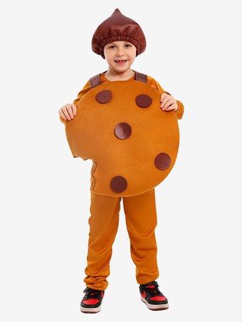 子供用ハロウィンコスチューム コーヒーブラウン ハロウィン ウエストコート ジャンプスーツ