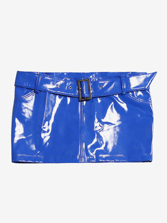 セクシーなキャットスーツ レイブクラブ レッド コスチューム トップ スカート セット