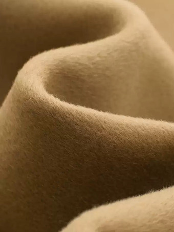 メンズオーバーサイズコートターンダウンカラーラペルウールコート