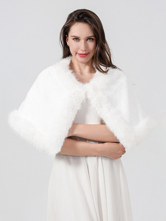 ホワイト レディース ポンチョ ホワイト フェイクレザー コート ケープ