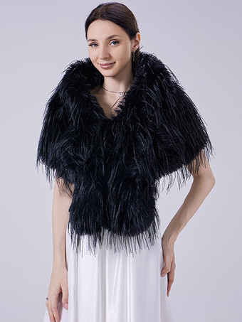 ブラック レディース ポンチョ ホワイト フェイクレザー コート ケープ