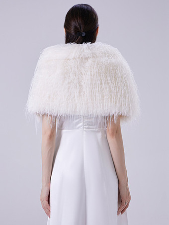 レディース ポンチョ ホワイト フェイクレザー コート ケープ