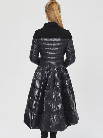 Piumino per donna in piuma d'anatra