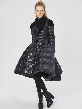 Piumino per donna in piuma d'anatra