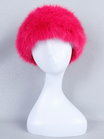 ローズレッド女性用キャップ 実用的