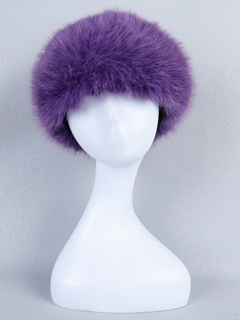 パープル 女性用キャップ 実用的