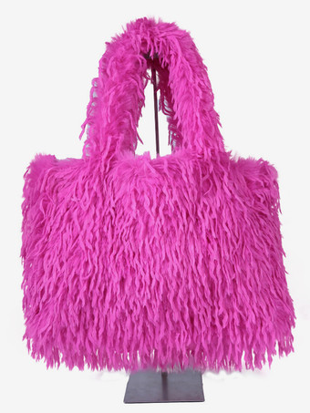 ローズレッドレディースバッグ ラベンダー