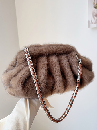 ブラウン レディースバッグ ライトブラウン