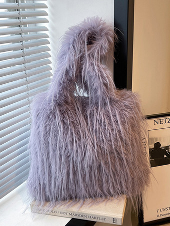 ラベンダーレディースバッグ ホワイト