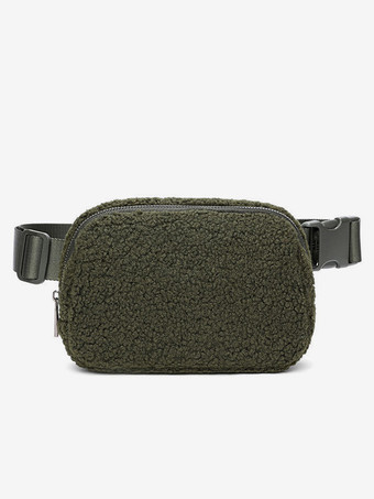 ダークグリーンレディースバッグ ブルー