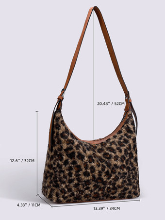 レディースバッグ コーヒーブラウン ツートン シングルストラップ