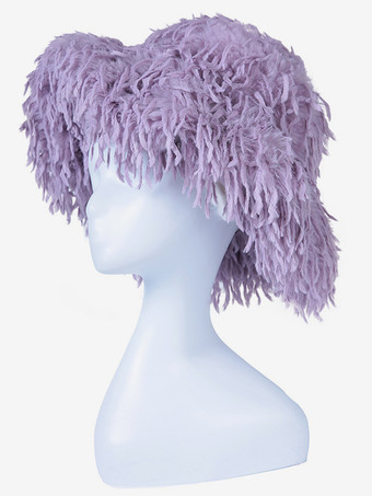 ライラック女性用帽子 素敵