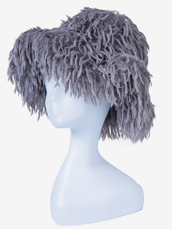 グレイ女性用帽子 素敵