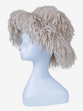 ライトブラウン女性用帽子 素敵