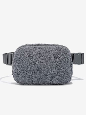 グレイレディースバッグ ブルー