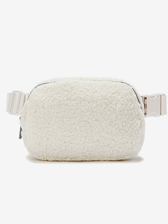 アイボリー レディースバッグ ブルー