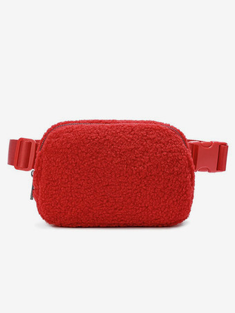 レッド レディースバッグ ブルー