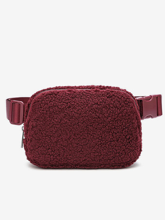 ワインレッド レディースバッグ ブルー