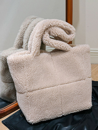 ライト アプリコットレディースバッグ ブラック