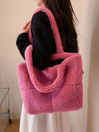 ローズレッドレディースバッグ ブラック