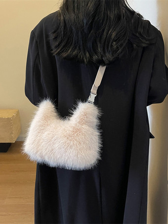 marfil Bolsos de mujer color blanco crudo