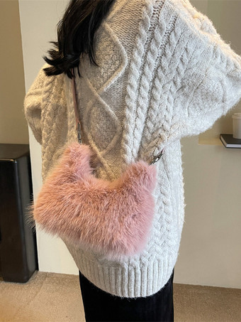 RosaBolsos de mujer color blanco crudo