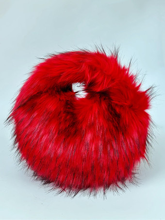 レッド レディースバッグ キャメル