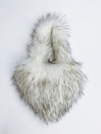 ホワイト レディースバッグ キャメル