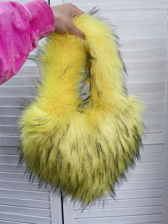 黄緑色レディースバッグ キャメル