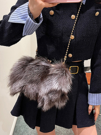 レディースバッグ グレー