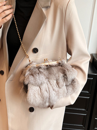 レディースバッグ グレー